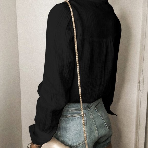 100% Cotton Crinkled Shirt - Picture 4 of 5